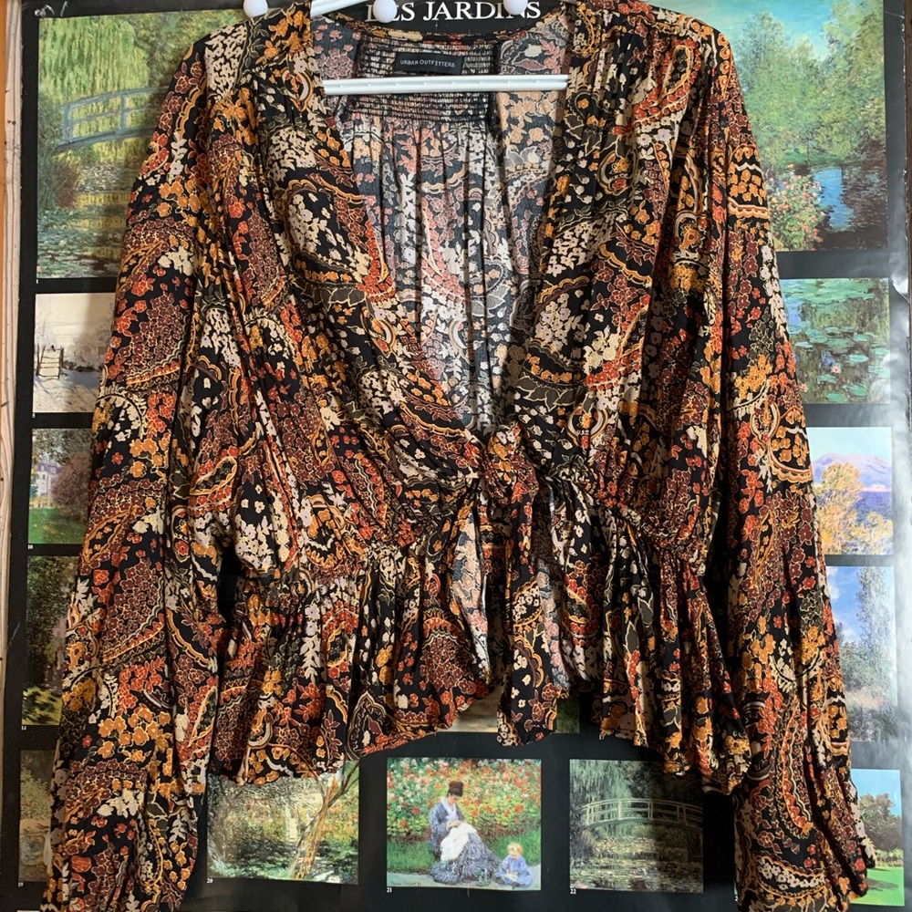 Urban Outfitters Paisley Blouse
